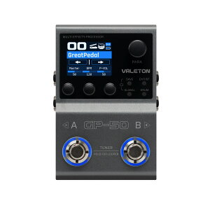 Valeton GP-50 �R���p�N�g�}���`�G�t�F�N�^�[ ���F�C���g�� �y�\���t���F3�����{�ȍ~���͂��\��z