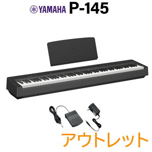 YAMAHA P-145B �u���b�N �d�q�s�A�m 88���� ���}�n P�V���[�Y�y�A�E�g���b�g�z