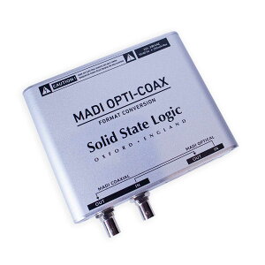 Solid State Logic MADI Opti Coax MADI �����|���@�ϊ��{�b�N�X �\���b�h�X�e�[�g���W�b�N �y�[�����⍇�����������z