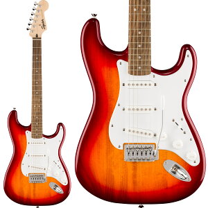 Squier by Fender Sonic Stratocaster Laurel Fingerboard White Pickguard Sienna Sunburst �X�g���g�L���X�^�[ �G���L�M�^�[ �X�N���C���[ / �X�N���C�A �\�j�b�N