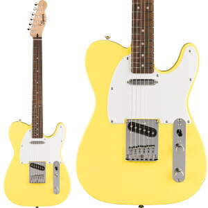 �y5����10���̓G���g���[�ł����P5�{�zSquier by Fender Sonic Telecaster Laurel Fingerboard White Pickguard Canary Yellow �e���L���X�^�[ �G���L�M�^�[ �X�N���C���[ / �X�N���C�A �\�j�b�N