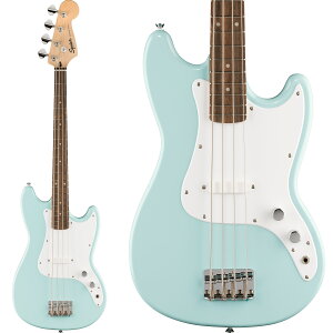 Squier by Fender Sonic Bronco Bass Laurel Fingerboard White Pickguard Daphne Blue �V���[�g�X�P�[�� �G���L�x�[�X �X�N���C���[ / �X�N���C�A �\�j�b�N