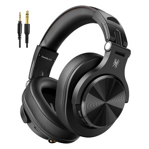 OneOdio A70 Black �L���Ή� Bluetooth�w�b�h�z�� ���y�ӏ�/�y����K/���j�^�j���O �I�[�o�[�C���[�w�b�h�z�� �����I�[�f�B�I