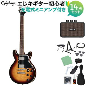 Epiphone Les Paul Special Double Cut Figured Bourbon Burst �G���L�M�^�[���S��14�_�Z�b�g �y�[�d���~�j�A���v�t���z �G���L�M�^�[ ���X�|�[���X�y�V���� �G�s�t�H��
