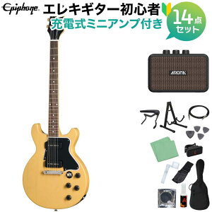 Epiphone Les Paul Special Double Cut TV Yellow �G���L�M�^�[���S��14�_�Z�b�g �y�[�d���~�j�A���v�t���z �G���L�M�^�[ ���X�|�[���X�y�V���� �G�s�t�H��