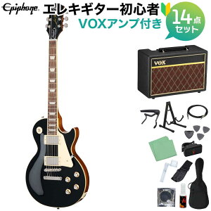 Epiphone Les Paul Standard 60s Ebony �G���L�M�^�[���S��14�_�Z�b�g �yVOX�A���v�t���z �G���L�M�^�[ ���X�|�[���X�^���_�[�h �G�s�t�H��
