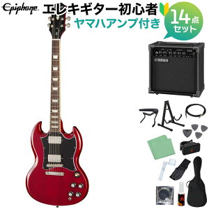 Epiphone SG Standard Cherry �G���L�M�^�[���S��14�_�Z�b�g �y���}�n�A���v�t���z �G���L�M�^�[ SG�X�^���_�[�h �G�s�t�H��