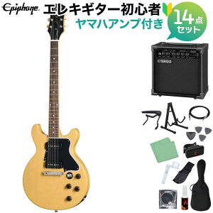 Epiphone Les Paul Special Double Cut TV Yellow �G���L�M�^�[���S��14�_�Z�b�g �y���}�n�A���v�t���z �G���L�M�^�[ ���X�|�[���X�y�V���� �G�s�t�H��
