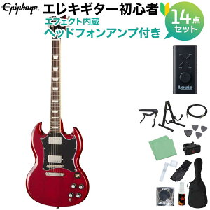 Epiphone SG Standard Cherry �G���L�M�^�[���S��14�_�Z�b�g �y�w�b�h�z���A���v�t���z �G���L�M�^�[ SG�X�^���_�[�h �G�s�t�H��
