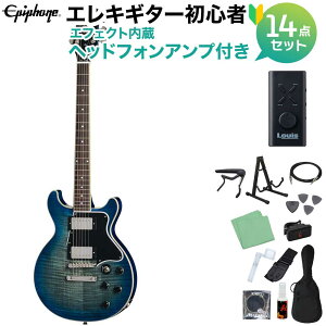 Epiphone Les Paul Special Double Cut Figured Ocean Wate �G���L�M�^�[���S��14�_�Z�b�g �y�w�b�h�z���A���v�t���z �G���L�M�^�[ ���X�|�[���X�y�V���� �G�s�t�H��