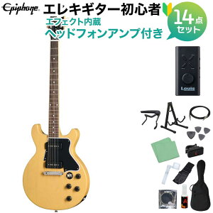 Epiphone Les Paul Special Double Cut TV Yellow �G���L�M�^�[���S��14�_�Z�b�g �y�w�b�h�z���A���v�t���z �G���L�M�^�[ ���X�|�[���X�y�V���� �G�s�t�H��