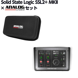 Solid State Logic SSL2+ MKII + Analog Cases��p�Z�~�n�[�h�P�[�X 2in4out USB �I�[�f�B�I�C���^�[�t�F�C�X �\���b�h�X�e�[�g���W�b�N