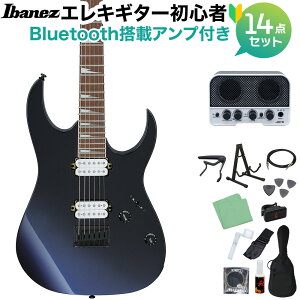 Ibanez RG421DX TWS Twilight Shade �G���L�M�^�[���S��14�_�Z�b�g �yBluetooth���ڃ~�j�A���v�t���z RG Standard �A�C�o�j�[�Y