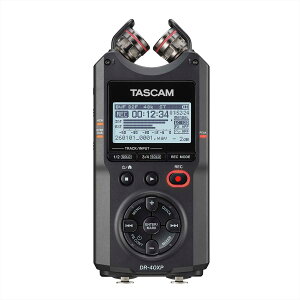 TASCAM DR-40XP �|�[�^�u�����R�[�_�[ �����}�C�N�@XLR/TRS���͓��� 32�r�b�g�t���[�g�^���Ή� 4ch �^�X�J�� DR40XP�y�\���t���F2026�N4��25�������\��z