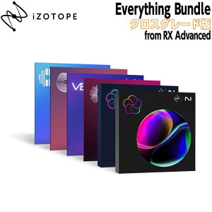 iZotope Everything Bundle �N���X�O���[�h�� from RX Advanced �A�C�]�g�[�v [���[���[�i ������s��]