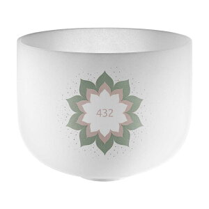 MEINL Sonic Energy Lotus Flower Crystal Singing Bowl 9 �N���X�^�� �V���L���O�{�E�� 432Hz �}�C�l�� CSB432LF �\�j�b�N�G�i�W�[