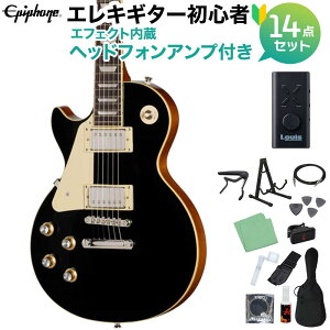 Epiphone Les Paul Standard 60s Left-Handed Ebony �G���L�M�^�[���S��14�_�Z�b�g �y�w�b�h�z���A���v�t���z ���X�|�[���X�^���_�[�h ���t�g�n���h ���t�e�B �������p �G�s�t�H�� EIGLP6EBNHRL