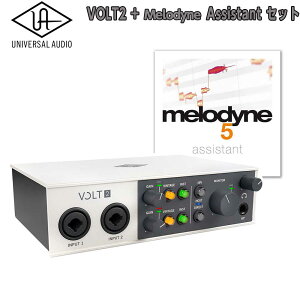 �y�}���\�����Ԓ� �G���g���[�ł���P5�{�z[���ʌ������] UNIVERSAL AUDIO VOLT 2 + �s�b�`�␳�\�t�g Celemony Melodyne Assistant �Z�b�g ���j�o�[�T���I�[�f�B�I