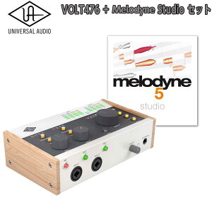 �y20����25���̓G���g���[�ł����P5�{�z[���ʌ������] UNIVERSAL AUDIO VOLT 476 + �s�b�`�␳�\�t�g Celemony Melodyne Studio �Z�b�g ���j�o�[�T���I�[�f�B�I