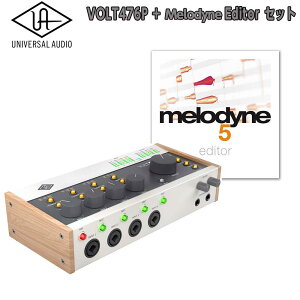 �y20����25���̓G���g���[�ł����P5�{�z[���ʌ������] UNIVERSAL AUDIO VOLT 476P + �s�b�`�␳�\�t�g Celemony Melodyne Editor �Z�b�g ���j�o�[�T���I�[�f�B�I