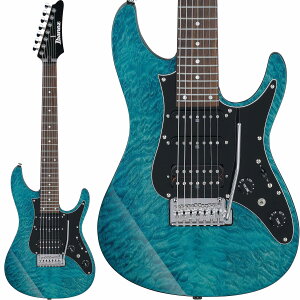 Ibanez AZ447P1QM Cosmic Blue 7�� �G���L�M�^�[ �L���e�b�h���C�v�� dyna-MIX9 �X�C�b�`���O�E�V�X�e�� �A�C�o�j�[�Y