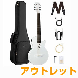 ENYA NOVA GO/SP1 WH �G���A�R �����G�t�F�N�g �y�� ���^�{�f�B �J�[�{���t�@�C�o�[ �A�R�[�X�e�B�b�N�M�^�[ �P�[�X�t�� �G���� �y�A�E�g���b�g�z