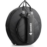 Donner Cymbal Bag シンバルバッグ 24インチシンバル4枚＋16インチハイハット1セット収納可 スティックケ…