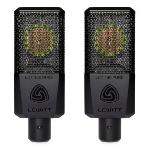 LEWITT LCT 440 PURE stereo pair �R���f���T�[�}�C�N�@�y�A�Z�b�g �X�e���I�y�A ���E�B�b�g ���[�C�b�g�@�X�e���I�y�A