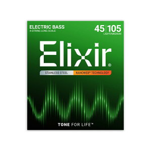 �y20����25���̓G���g���[�ł����P5�{�z Elixir NANOWEB �X�e�����X�X�`�[�� 45-105 ���C�g�~�f�B�A�� #14677 �G���N�T�[ �G���L�x�[�X�� 4���p