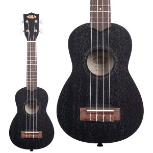 �y�}���\�����Ԓ� �G���g���[�ł����P5�{�z KALA KA-15S-BLK (�u���b�N) Black Satin Mahogany Soprano �\�v���m�E�N���� �}�z�K�j�[ �J��