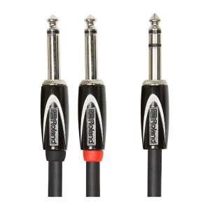 Roland RCC-5-TR28 オーディオケーブル TSフォーン(デュアル) - TRSフォーン 1.5m ローランド