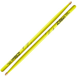 Zildjian 5A ACORN WOOD NEON YELLOW �X�e�B�b�N ACORN 412×14.4mm �W���W����