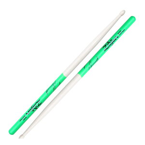 �y�}���\�����Ԓ� �G���g���[�ł����P5�{�z Zildjian 5B MAPLE GREEN DIP �X�e�B�b�N ���C�v�� 406×15.2mm �W���W����