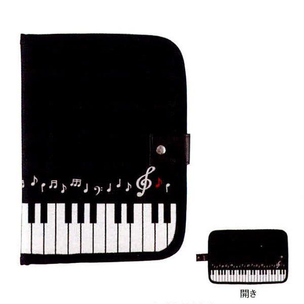 YOSHIZAWA OK6815-01  フリーケース 音符鍵盤 