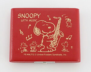 SNOOPY STS05R 赤 リードケース テナーサックス 5枚収納可 スヌーピー