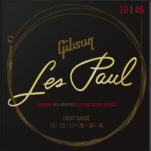 Gibson SEG-LES10 Les Paul Premium エレキギター弦 Light 010-046 ギブソン