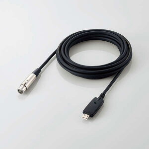 ELECOM DH-XLRU50BK I[fBIC^[tFCXڃ}CNUSBP[u 5m GR