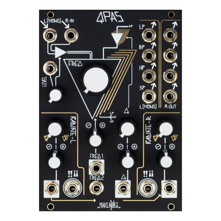 楽天市場】Make Noise QPAS ユーロラック・モジュラーシンセサイザー 