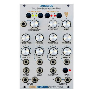 Rossum Electro Music Linnaeus ���[�����b�N�E���W�����[�V���Z�T�C�U�[ �X�e���I�E�X�e�C�g�E�o���A�u���E�t�B���^�[ ���b�T���G���N�g���~���[�W�b�N