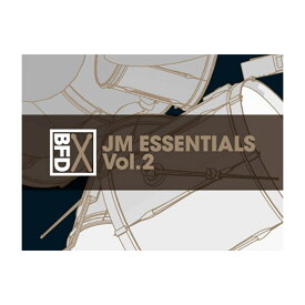 BFD JM Essentials Vol.2[ BFD3 Groove Pack] BFD3専用 拡張音源 [メール納品 代引き不可]