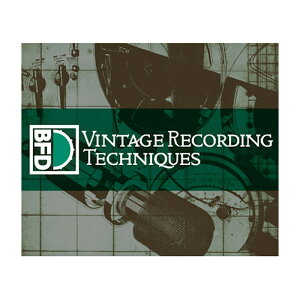 [���� 2026/05/03��] BFD VintageRecordingTechniques[ BFD3 Expansion Pack] BFD3��p �g������ [���[���[�i ������s��]