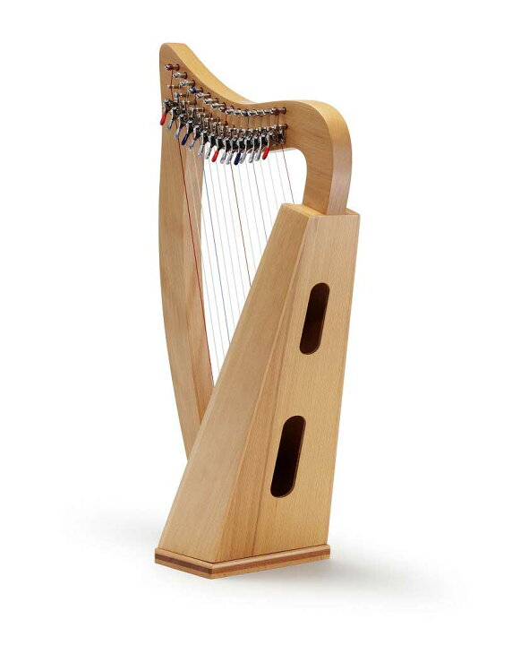 楽天市場】GINZA JUJIYA Chris Harp (ウッディー) 15弦レバーハープ 