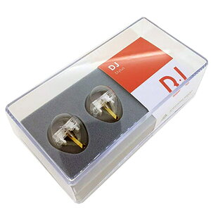 JICO N44G AURORA IMP NUDE 無垢丸針 2個セット SHURE シュア レコード針 ジコー NUDE SH.192-44G/AURORA IMP *2PCS