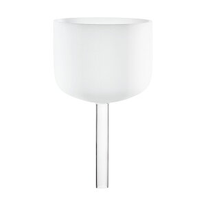 MEINL Sonic Energy COLOR FROSTED Crystal Singing Bowls with Handle [Crown Chakra B4 432Hz] a20.3cm NX^ VMO{E nht 8C` }Cl CSBH8B \jbNGiW[