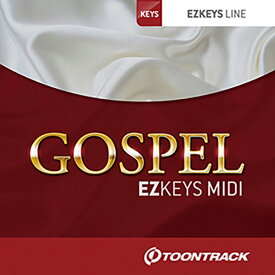 TOONTRACK KEYS MIDI - GOSPEL トゥーントラック [メール納品 代引き不可]