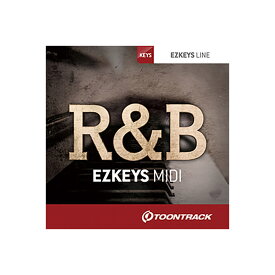 TOONTRACK KEYS MIDI - R&B トゥーントラック [メール納品 代引き不可]