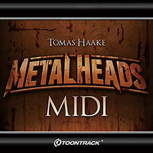TOONTRACK DRUM MIDI - METALHEADS hMIDIpbN gD[gbN [[[i s]