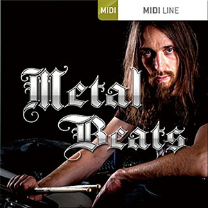TOONTRACK DRUM MIDI - METAL BEATS �h����MIDI�p�b�N �g�D�[���g���b�N [���[���[�i ������s��]