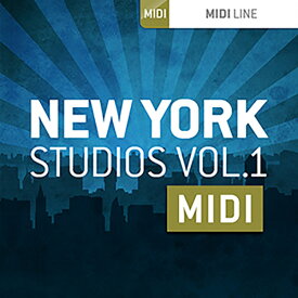 TOONTRACK DRUM MIDI - NEW YORK STUDIOS VOL.1 トゥーントラック [メール納品 代引き不可]