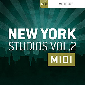 TOONTRACK DRUM MIDI - NEW YORK STUDIOS VOL.2 hMIDIpbN gD[gbN [[[i s]